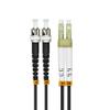 Jeirdus 16FT LC to ST Outdoor Armored Duplex 50/125 OM2 Fiber Optic Cable Jumper Optical Patch Cord Multimode 5Meters 5M LC-ST view 4