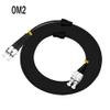 Jeirdus 245ft FC to ST Outdoor Armored Duplex 50/125 OM2 Fiber Optic Cable Jumper Optical Patch Cord Multimode 75Meters 75M FC-ST view 2