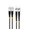 Jeirdus 245ft FC to ST Outdoor Armored Duplex 50/125 OM2 Fiber Optic Cable Jumper Optical Patch Cord Multimode 75Meters 75M FC-ST view 4