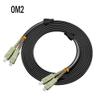 Jeirdus 16FT SC to SC Outdoor Armored Duplex 50/125 OM2 Fiber Optic Cable Jumper Optical Patch Cord Multimode 5Meters 5M SC-SC view 2