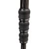 Benro Carbon Fiber Monopod 6-Section Lightweight Travel Monopod with Twist Locks, Folding Base, Quick Height Adjustment, and High Load Capacity for DSLR, Mirrorless & Video Cameras (MSD46C) view 4