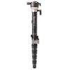 Benro SupaDupa Carbon Fiber Monopod Lightweight 6-Section Professional Camera & Video Monopod with Leveling Pan Base, Twist Locks, and Reversible Mount for DSLR, Mirrorless & Camcorders (MSDPL46C) view 1
