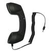 YTYKINOY Retro 3.5mm Telephone Handset Cell Phone Receiver Mic Microphone Speaker for iPhone iPad Mobile Phones Cellphone Smartphone (Black) view 1