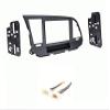 Car Stereo Dash Mount Kit and Wire Harness Combo to Install a Double Din Size Aftermarket Radio Made for 2017-2018 Hyundai Elantra- No 7 inch Factory Radio view 1