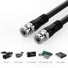 JOINSI 5-Pack 5ft BNC Male to BNC Male Jumper 75-Ohm Cable Extension Connector for CCTV DVR to TV System view 2