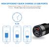 USB C Fast Car Charger for Samsung Galaxy S26 S25 S24 S23 S22 Z Flip 7/Z Fold 7 6 A57 A37 A17 A56 A36 A26 A16 A25 A35 A15 A54 A14 A53,Quick Charge 3.0 Rapid Car Adapter+6ft Type C Fast Charging Cable view 3