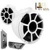 Wet Sounds REV 10W-X 10" White Tower Speakers with Malibu G5 Tower Adapters view 1