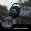 JBL Clip 4 Portable Bluetooth Speaker (Red) + Bundle with divvi! Protective Hardshell Case (Black) view 2