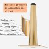 ZXCASDF Sofa Legs Round Solid Metal Furniture Legs Sofa Replacement Legs Perfect for Mid-Century Modern/Great IKEA Hack for Sofa, Couch, Bed, Coffee Table,Titanium Gold,20cm view 3