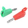 Oumefar P3002 Speaker Banana Plug 10pcs 4mm Plated Speaker Banana Plug Connector Test Probe Binding Post Test Probe Connector Binding Post view 3