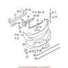 Genuine OEM Park Assist Camera Bracket For Mini F54 Cooper Clubman ALL4 Base John Cooper Works S 2016-2019 Turbo view 1