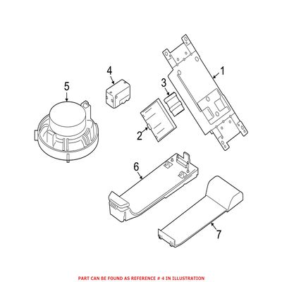 Genuine OEM Navigation Microphone For Mini F54 F55 F56 F57 F60 Cooper Clubman Countryman 2014-2020