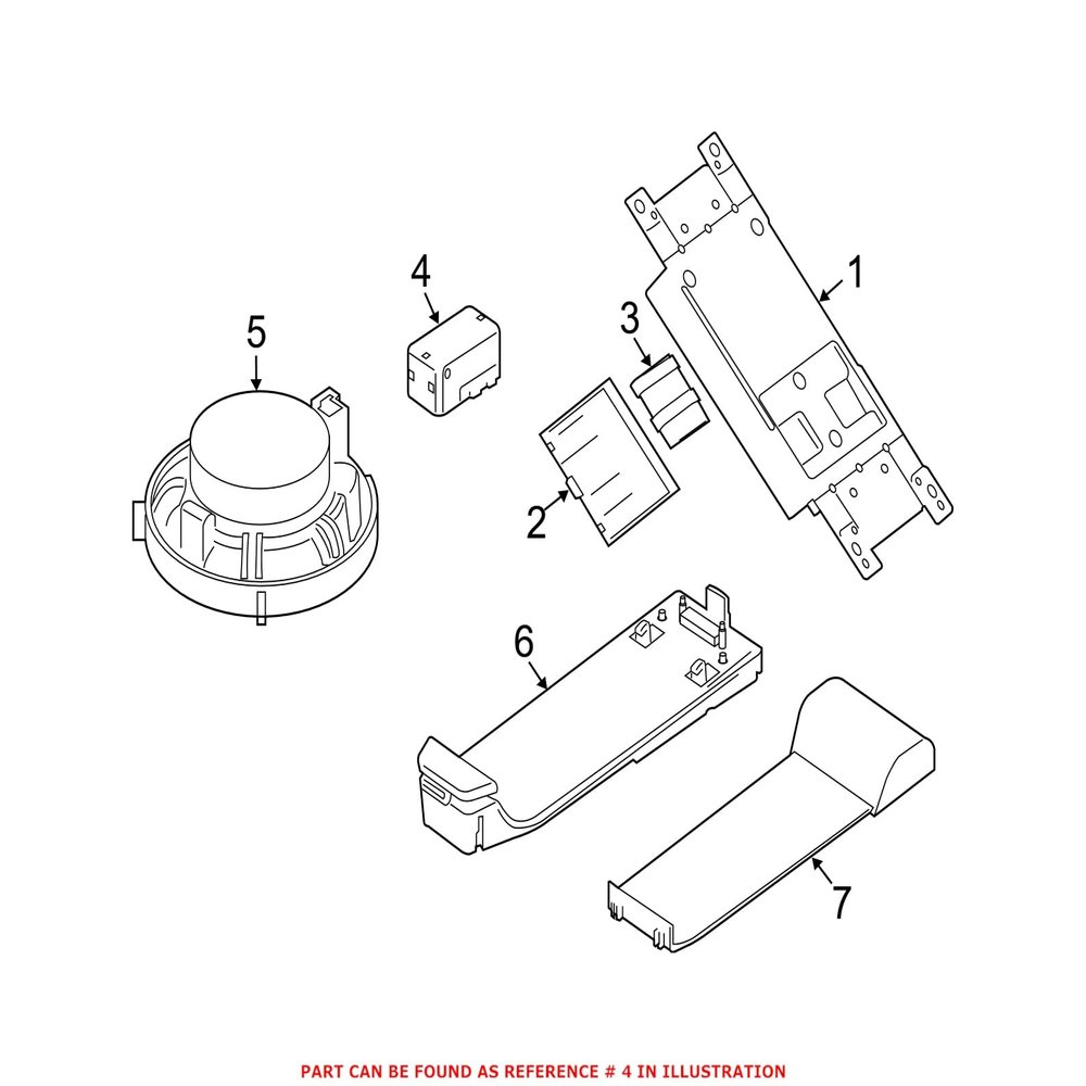 Genuine OEM Navigation Microphone For Mini F54 F55 F56 F57 F60 Cooper Clubman Countryman 2014-2020