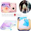Bindpo Instant Camera Case, PVC Camera Protective Cover Rainbow Transparent Sling Shell Bag with Shoulder Strap for Mini 11/9/8 Camera view 4