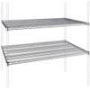 Regal Altair Chrome Wire Shelf |Pack of 2 Shelves| for Storage in Dry Environments | Ideal for Stores, Restaurants, Businesses and Homes (Chrome Wire Shelves, 18''W x 36''L) view 4
