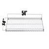 Regal Altair Chrome Wire Shelf |Pack of 2 Shelves| for Storage in Dry Environments | Ideal for Stores, Restaurants, Businesses and Homes (Chrome Wire Shelves, 14''W x 54''L) view 2