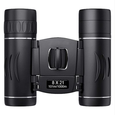 8 x 21 Mini Binoculars for Adults Kids Small Compact Lightweight Bird Watching Traveling Sightseeing.Mini Pocket Folding Binoculars for Concert Theater Opera