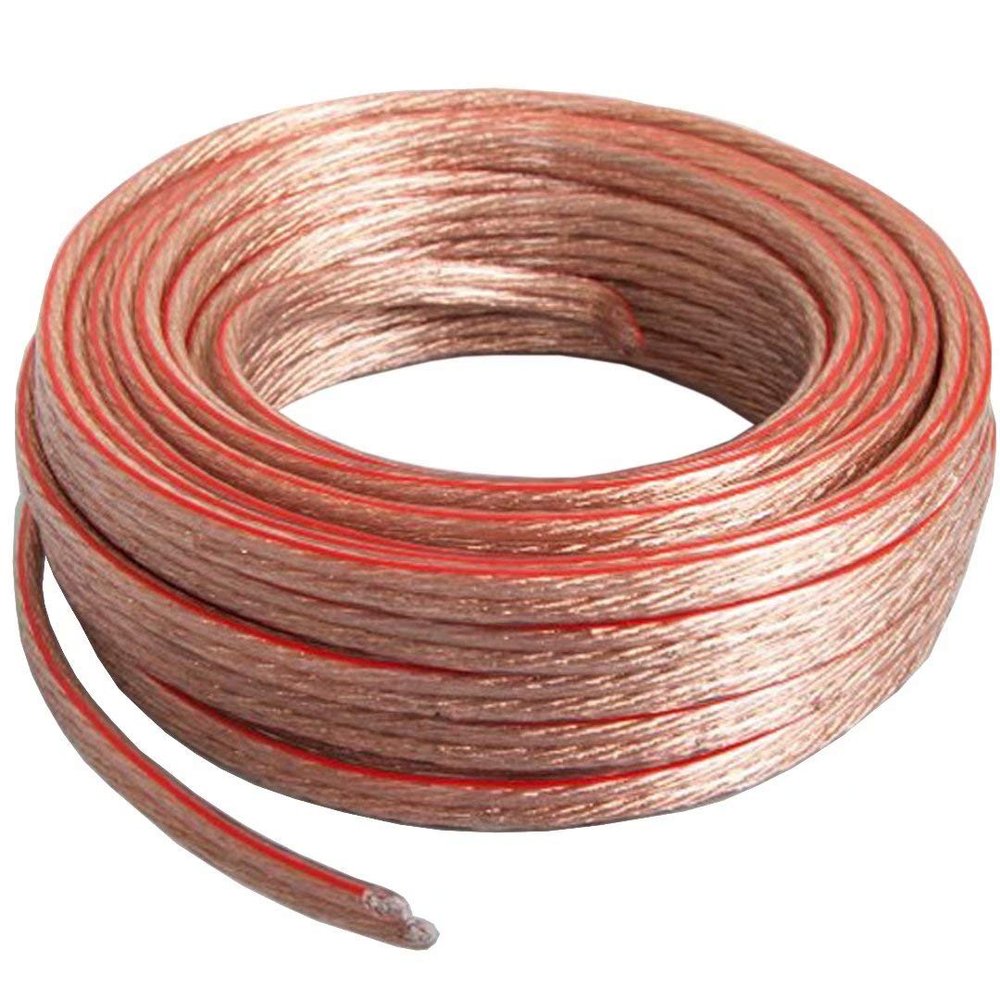 Cableague 14AWG Speaker Wire,14 AWG Gauge Speaker Wire Cable 50Feet Great Use for Home Theater Speakers and Car Speakers