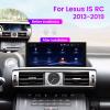 Android 12 System 10.25 inch 1920x720 Blue-ray Touch Screen Radio 8 core 4GB+64GB GPS Navigation for 2013-2018 Lexus IS250 IS300 IS300H IS350 IS200T F Sport RC300 RC300H RC350 RC200T RC F view 4