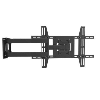 SHIJINHAO Full Motion Articulating TV Wall Mount Tilt Swivel Bracket Fits 32"-60" 4K HD LED LCD Screens, 35kg Weight Capacity (Color : Black, Size : 36x18x68cm)