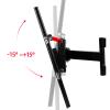 SHIJINHAO Full Motion Articulating TV Wall Mount Tilt Swivel Bracket Fits 32"-60" 4K HD LED LCD Screens, 35kg Weight Capacity (Color : Black, Size : 36x18x68cm) view 3
