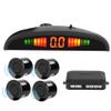 Yctze 4 Parking Sensors Buzzer Car Reverse Backup Rear Radar LED System Sound Alarm Universal Parking Sensor Park Assist Reverse Backup Object Assist Sensor view 2