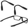 SAUCER Replacement Nose Pieces Pads for Oakley Targetline OO9397 | Targetline Asian Fit(AF) OO9398 Sunglass - Asian Fit Black + Standard Black view 1
