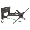 Barkan Long TV Wall Mount, 13-90 inch Dual Arm Full Motion Articulating - 4 Movement Flat/Curved Screen Bracket, Holds up to 132lbs, Extra Stable, Fits LED OLED LCD, Integrated tv Antenna view 1