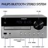 PHILIPS Bluetooth Stereo System for Home with CD Player, MP3, USB, Audio in, FM Radio, Bass Reflex Speaker, 60W, Remote Control Included view 2