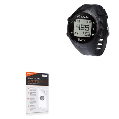 BoxWave Screen Protector Compatible with TecTecTec ULT-G Watch - ClearTouch Anti-Glare (2-Pack), Anti-Fingerprint Matte Film Skin