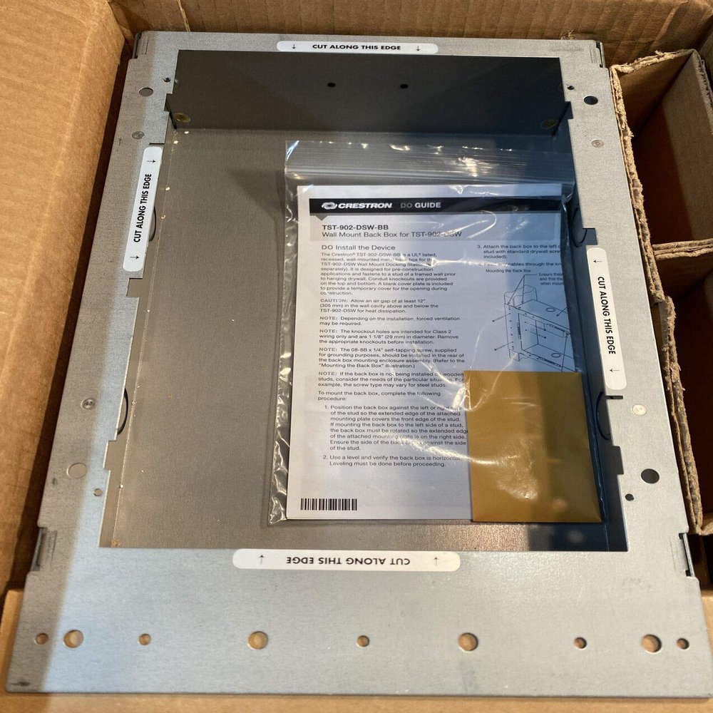 Wall Mount Back Box for TST-902-DSW