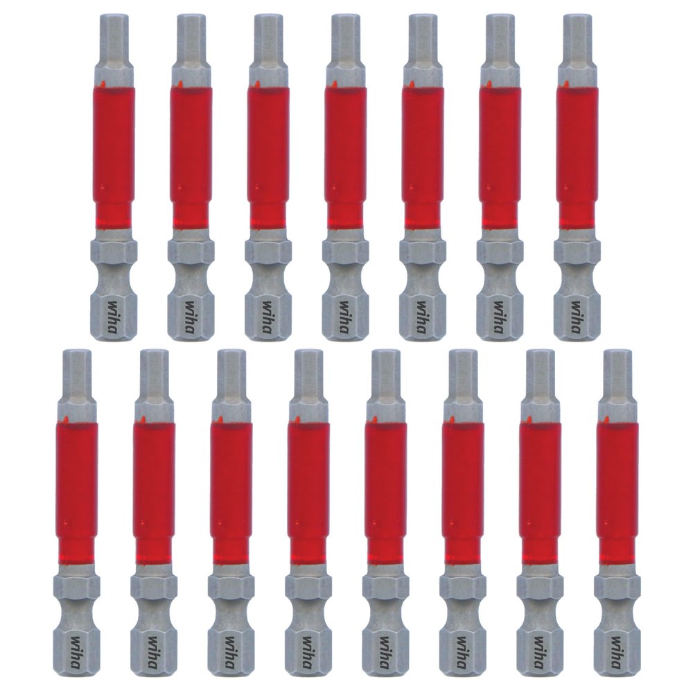 Terminator Impact Power Bit Hex, 15 Piece. 5/32" x 49mm