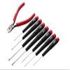 Wiha 26161 8 Piece Precision Slotted and Phillips Screwdrivers and Diagnal Cutters Set view 1
