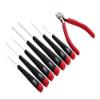 Wiha 26161 8 Piece Precision Slotted and Phillips Screwdrivers and Diagnal Cutters Set view 2