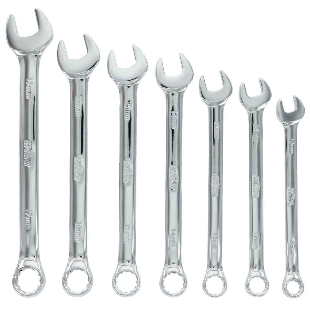 Combination Metric Wrenches, 7 Piece