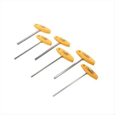 HEX 6PC INCH T-HANDLE SET CLAM