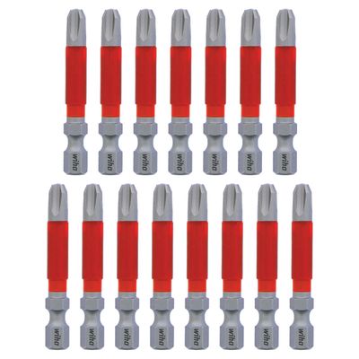 Terminator Impact Phillips Power Bit Pack, 15 Piece