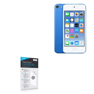 BoxWave Screen Protector Compatible with Apple iPod Touch (6th Gen 2015) - ClearTouch Crystal (2-Pack), HD Film Skin - Shields from Scratches
