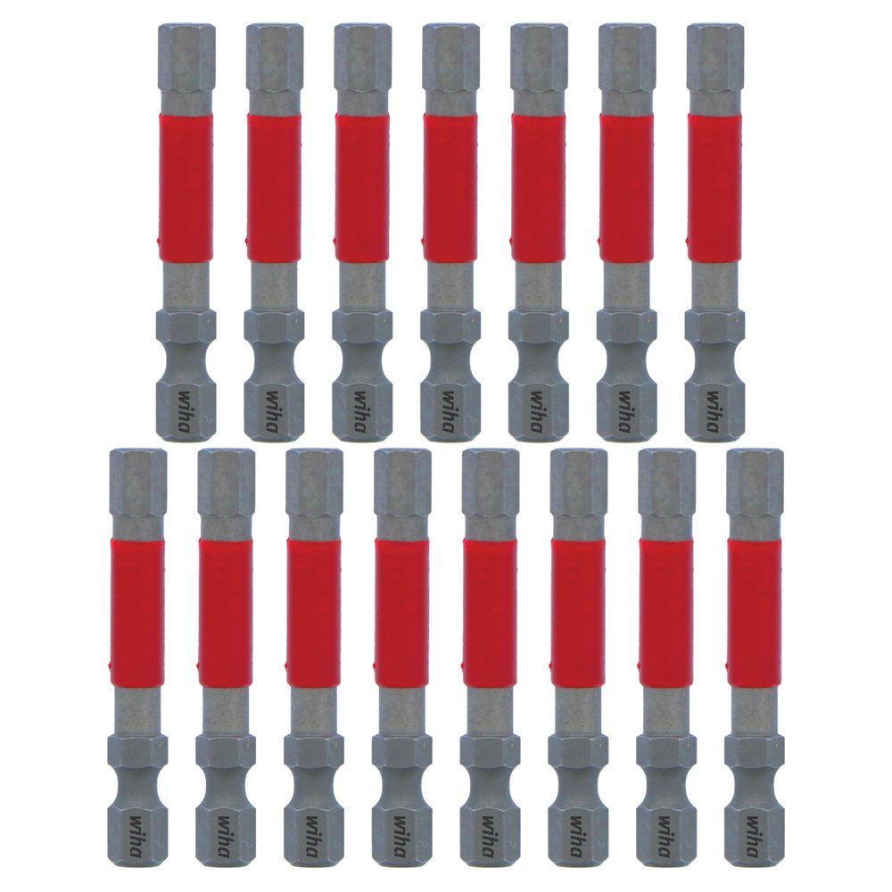 Terminator Impact Power Bit Hex, 15 Piece. 6.0mm x 49mm