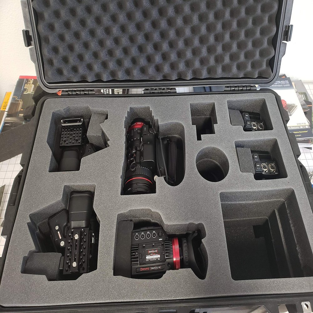 Cobra FOAMINSERTS and Cases Pelican Case 1660 Foam Insert for Sony Camcorder & Gear