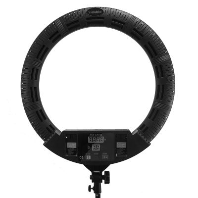 100W 22" Ring lamp 55cm Ring Light Kit Super Bright LED Ring Lamp for Makeup Beauty Nail Skin Handbag & Tripod (22" FE-640ll Balck)