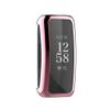 BabyValley Case Compatible with Fitbit Inspire 2/Inspire 3 Full Coverage Screen Protector Soft TPU Plated Bumper Shell Protective Cover for Inspire 3/Inspire 2 (Pink) view 1
