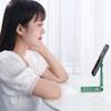 Hemobllo 1pc Foldable Phone Holder Desktop Bracket for All Smartphones and Tablets Portable Design Green for Hands Viewing and Easy Storage view 3