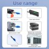 Cruiser 1pcs-100pcs Single Mode 9/125Um FC Male to LC Female Hybrid Fiber Optic Converter,Visual Fault Locator Compatible FTTH Optical Fiber Adapter (5pcs) view 3