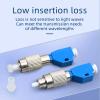Cruiser 1pcs-100pcs Single Mode 9/125Um FC Male to LC Female Hybrid Fiber Optic Converter,Visual Fault Locator Compatible FTTH Optical Fiber Adapter (5pcs) view 4
