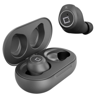 Wireless V5 Bluetooth Earbuds Compatible with DragonTouch Y88X Plus with Charging case for in Ear Headphones. (V5.0 Black)