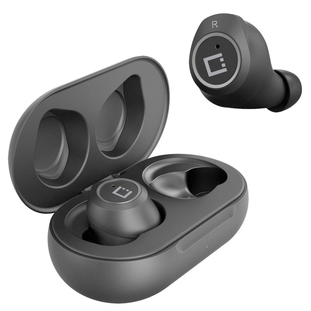 Wireless V5 Bluetooth Earbuds Compatible with DragonTouch Y88X Plus with Charging case for in Ear Headphones. (V5.0 Black)