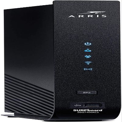 ARRIS Surfboard SBG7400AC2 DOCSIS 3.0 Cable Modem & AC2350 Dual-Band Wi-Fi Router, Approved for Cox, Spectrum, Xfinity & Others (Renewed)