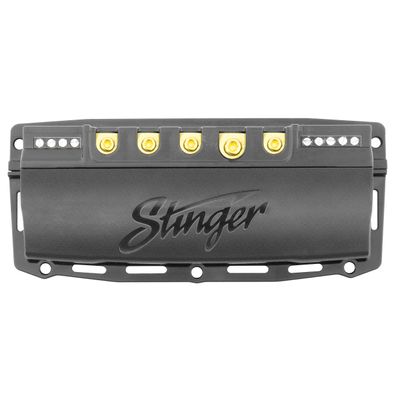 Stinger SPXSH440 SwitchHUB 4-Channel 100 Amp Solid-State High Current Relay Block for Marine, Powersports & Car Accessories, 4 Independent Outputs, Thermal Overload Protection