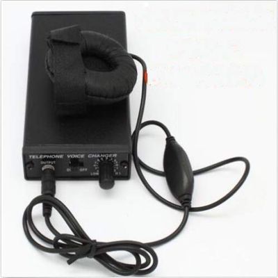 Telephone Voice Changer Professional Disguiser Phone Transformer Spy Bug Change